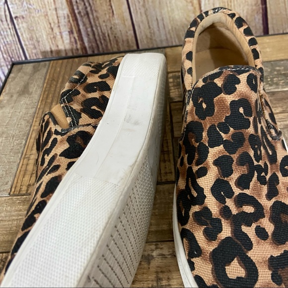 Steve Madden leopard print slips on sneakers size 7 - Picture 7 of 11